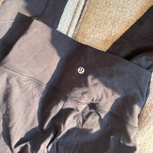 lululemon high rise mesh pants
